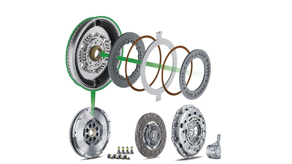 Luk Repset Dmf The Complete Set For Replacing The Dmf And Clutch