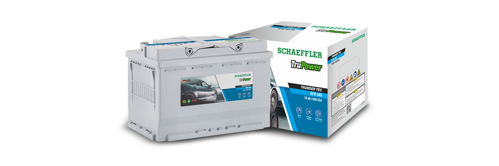 Schaeffler Aftermarket TruPower EFB DIN Battery