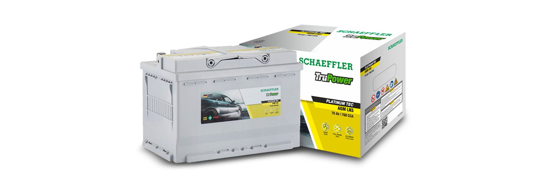 Schaeffler Aftermarket TruPower AGM Battery