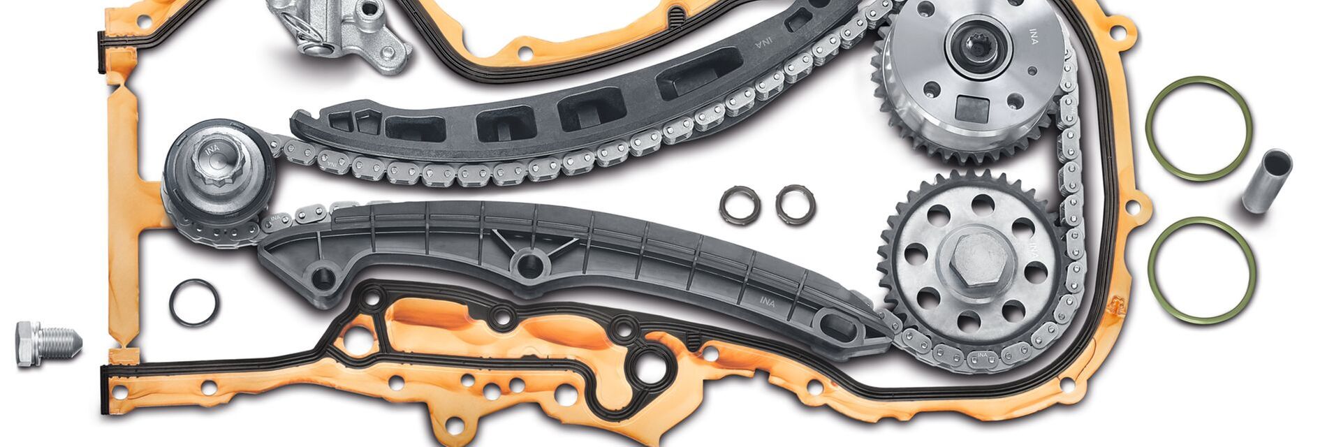 INA Timing Chain KITs for a comprehensive repair